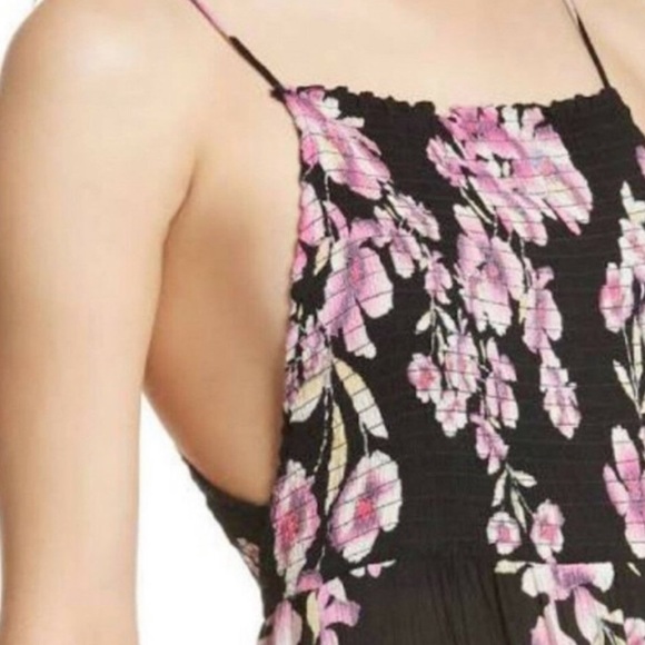 Free People Garden Party Onyx Floral Maxi Dress - Picture 5 of 12